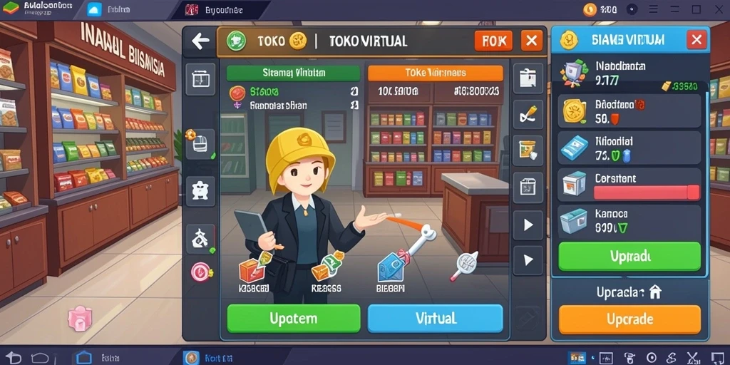 Tampilan antarmuka yang user-friendly.
