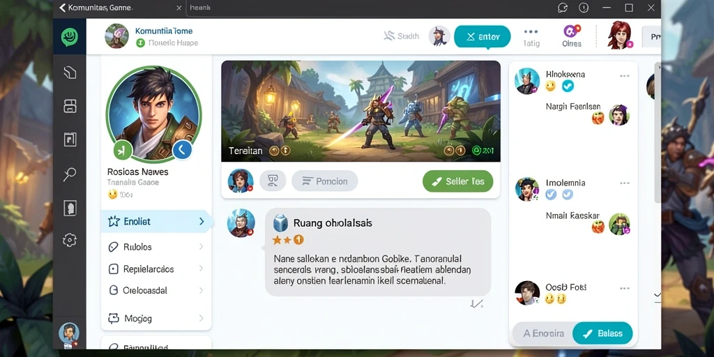 Screenshot menampilkan karakter utama dalam aksi.