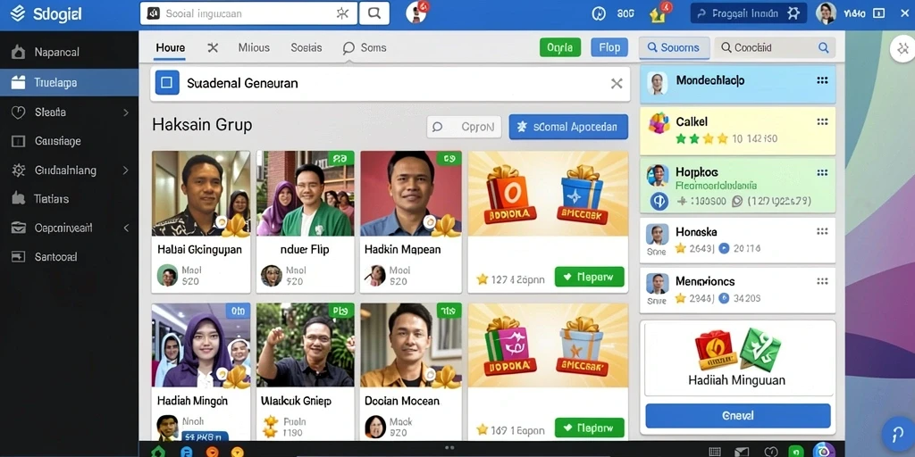 Tampilan antarmuka yang user-friendly.