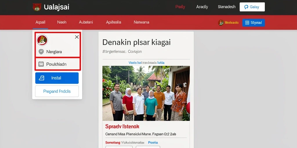 Tampilan antarmuka yang menarik dan mudah dinavigasi.