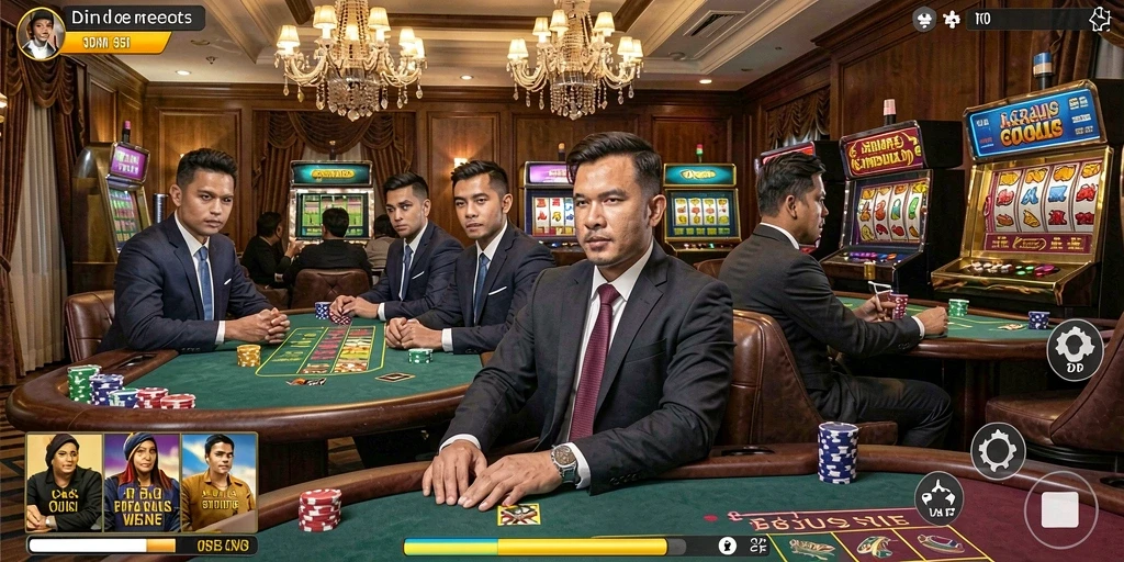 Screenshot menampilkan gameplay seru dengan tampilan grafis yang ciamik.