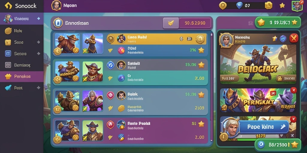 Tampilan gameplay yang menakjubkan dan penuh aksi.