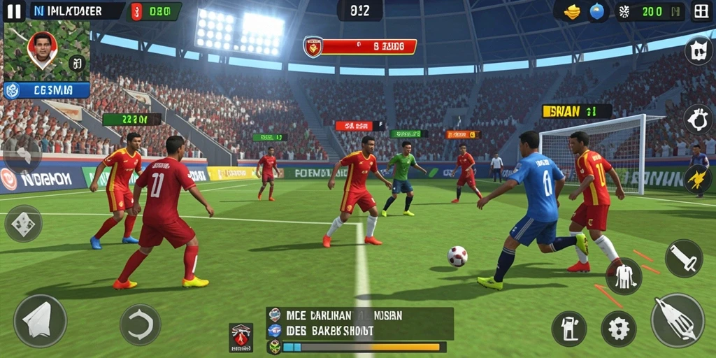 Screenshot menunjukkan tampilan gameplay yang menarik.