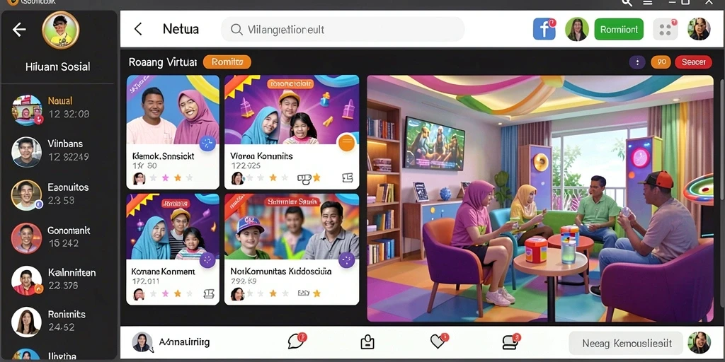 Tampilan antarmuka yang user-friendly dan menarik.