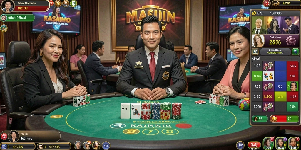 Tampilan utama game RAJABOTAK yang menawan.