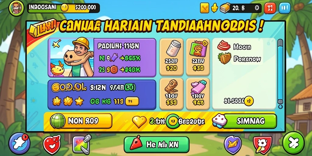 Tampilan antarmuka SEDAPTOGEL yang user-friendly.