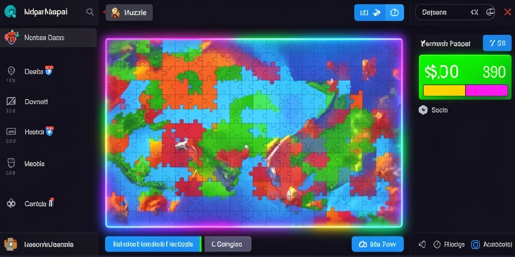 Tangkapan layar menampilkan gameplay yang intensif.
