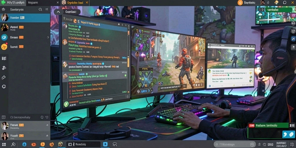 Screenshot menunjukkan antarmuka permainan yang menarik.