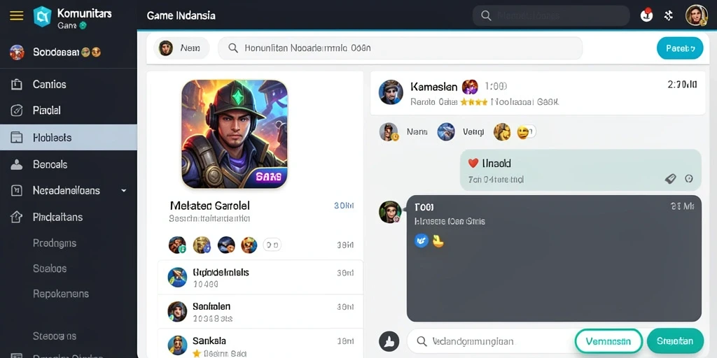 Tampilan awal yang menarik dan mudah dinavigasi.