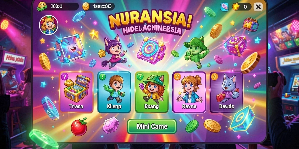 Tampilan grafis yang menakjubkan dalam game.